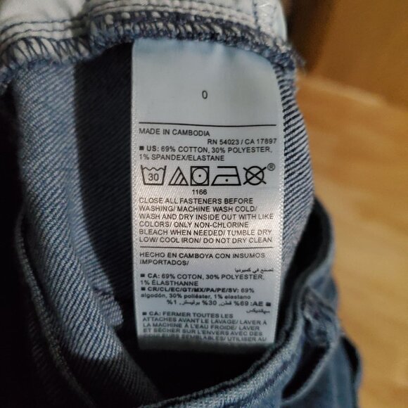 Old Navy Jeans Womens 0 Blue Mid-Rise Wow Boot-Cut Denim Stretch - Picture 3 of 11